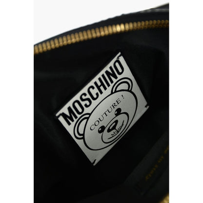 Moschino Couture Teddybär Print Nylon Clutch