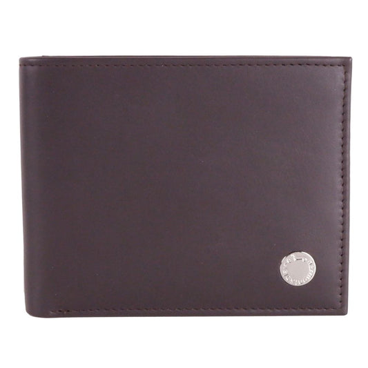 Harmont &amp; Blaine RFID Secure Calf Leather Wallet - Elegant Brown