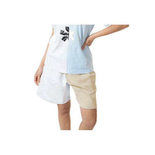 Comme Des Fuckdown Schicke zweifarbige Logo-Shorts