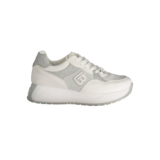 Laura Biagiotti Sneaker aus weissem Polyester