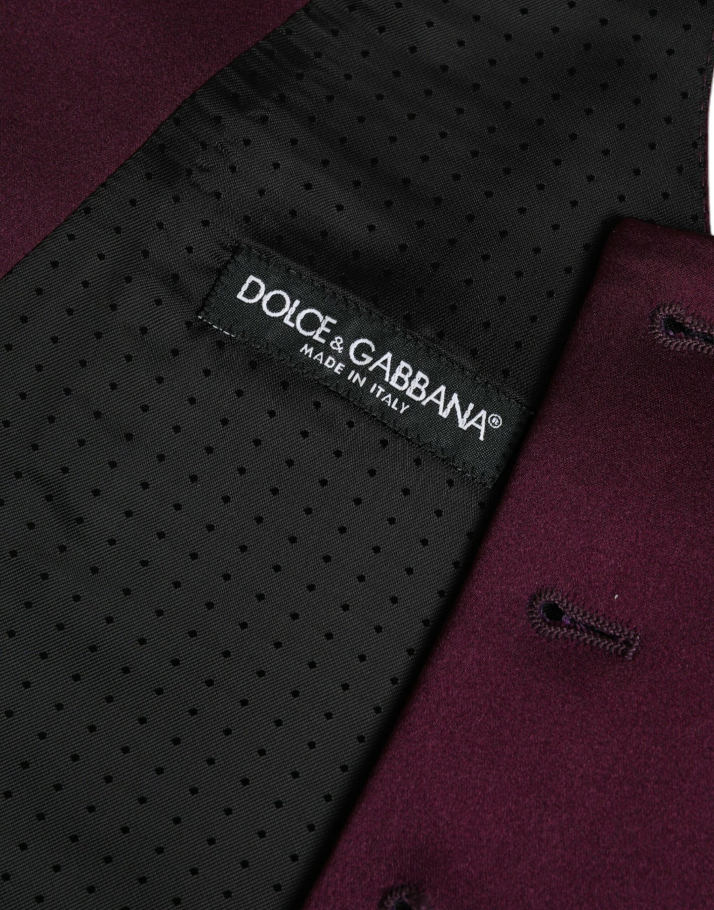 Dolce & Gabbana  Seidenweste Braun