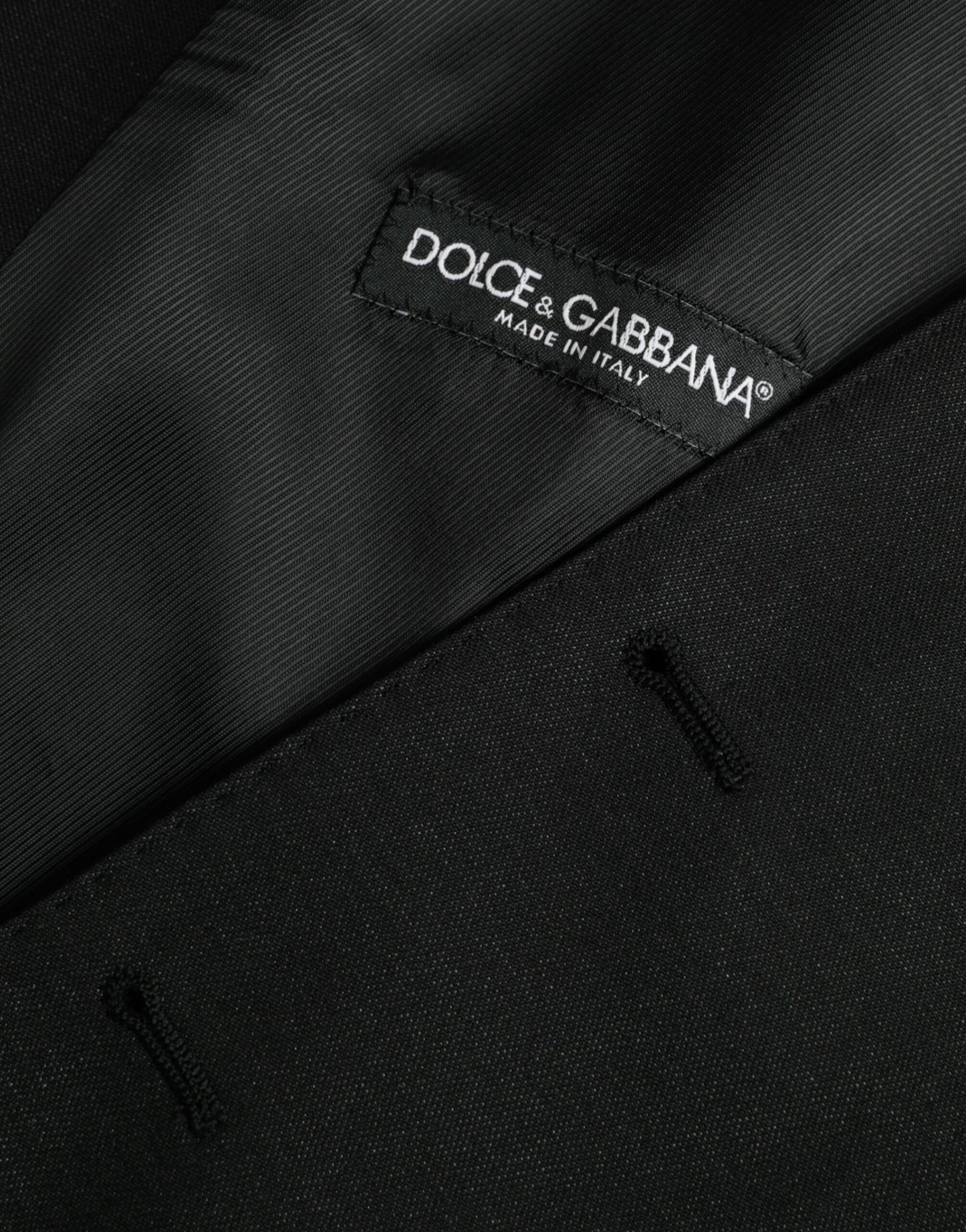 Dolce & Gabbana Schwarze Wollweste