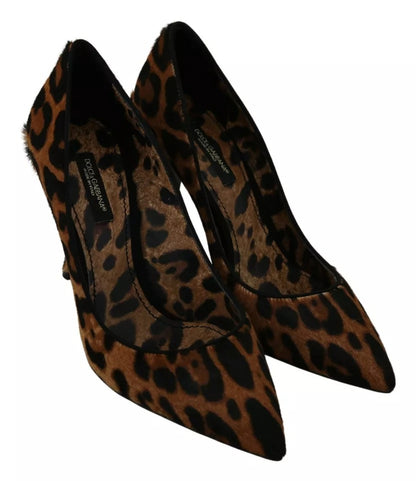 Dolce & Gabbana Braune Leopard Pumps