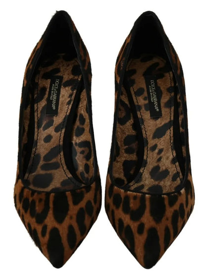 Dolce & Gabbana Braune Leopard Pumps