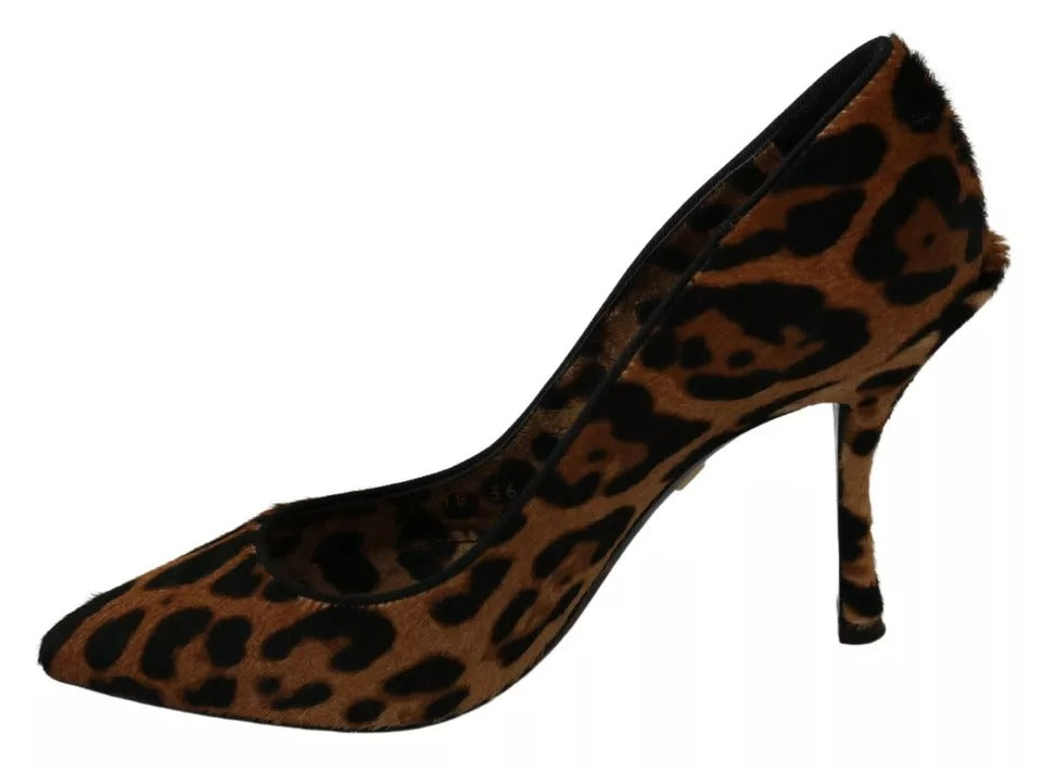 Dolce & Gabbana Braune Leopard Pumps