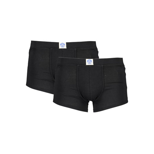 North Sails Schwarze Boxershorts Doppelpack