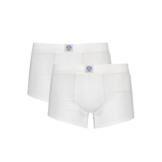 North Sails Weisse Boxershorts Doppelpack