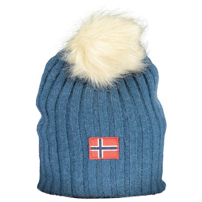 Norway 1963 Blaue Polyester-Mütze