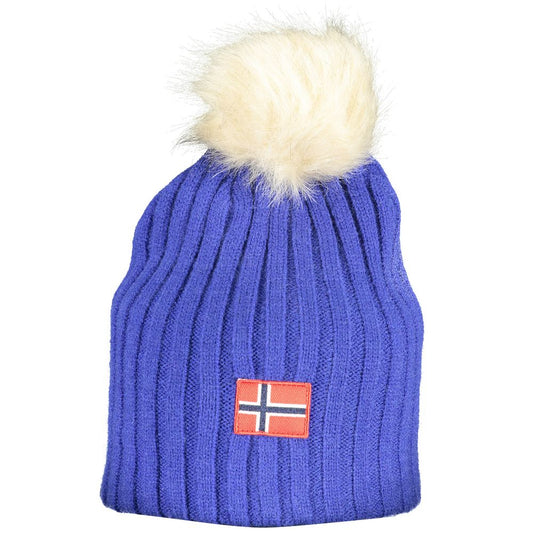 Norway 1963 Blaue Polyester-Mütze