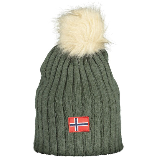 Norway 1963 Grüne Polyester-Mütze