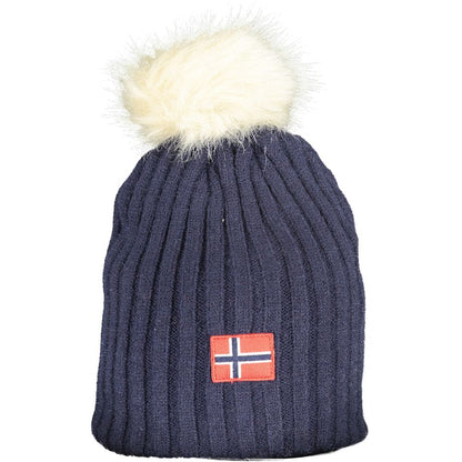 Norway 1963 Blaue Polyester-Mütze