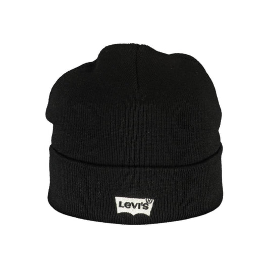 Levi's Schwarze Acryl Mütze