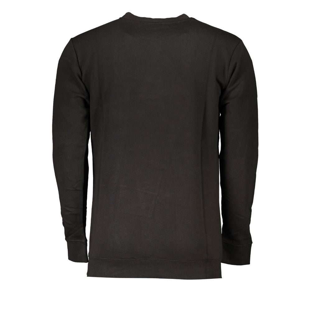 Cavalli Class Schwarzer Baumwollpullover