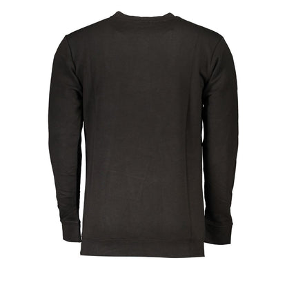 Cavalli Class Schwarzer Baumwollpullover