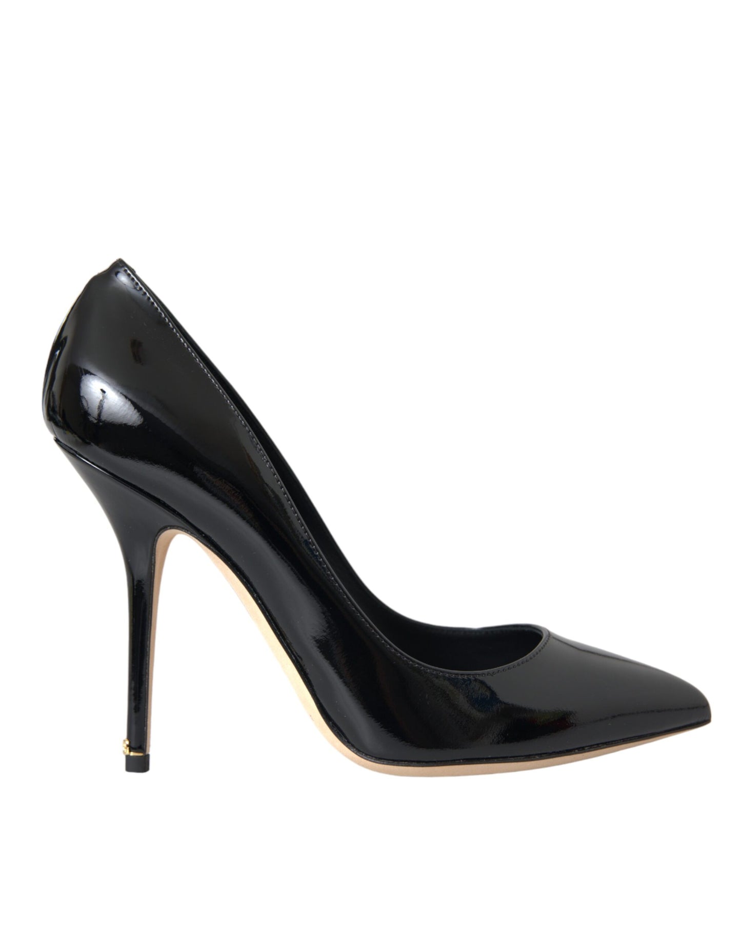 Dolce & Gabbana Schwarz Lackleder Bellucci Pumps Heels