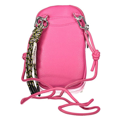 Desigual Rosa Polyethylen-Handtasche