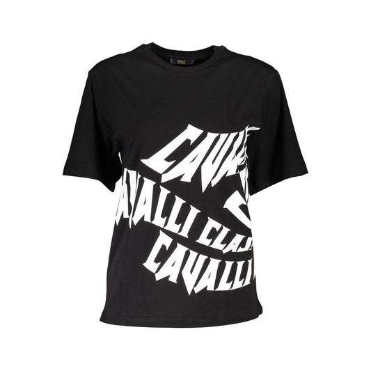 Cavalli Class schwarzes T-Shirt