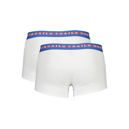 North Sails Weisse Boxershorts Doppelpack