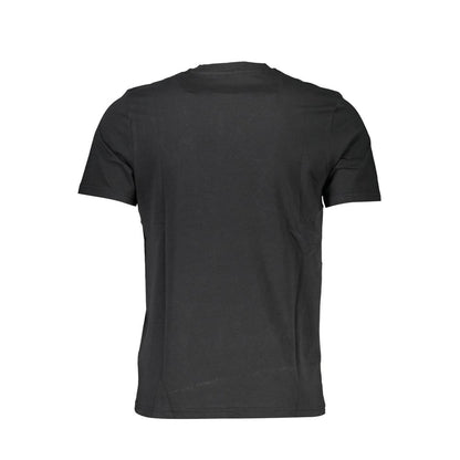 North Sails Schwarzes T-Shirt aus Baumwolle