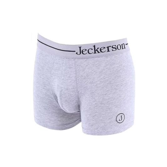 Jeckerson Simple monochrome boxer shorts with signature logo