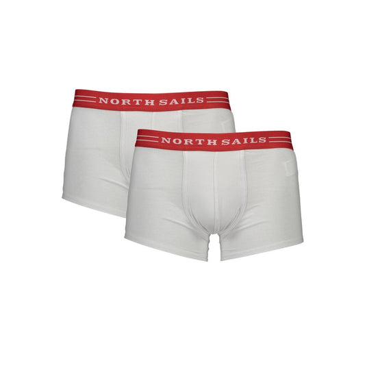 North Sails Weisse Boxershorts Doppelpack