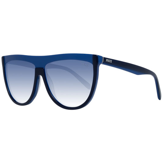 Emilio Pucci Blaue Sonnenbrille