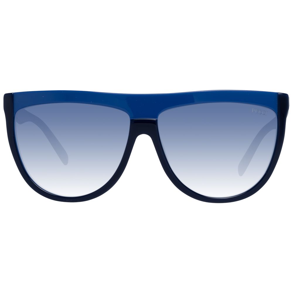 Emilio Pucci Blaue Sonnenbrille