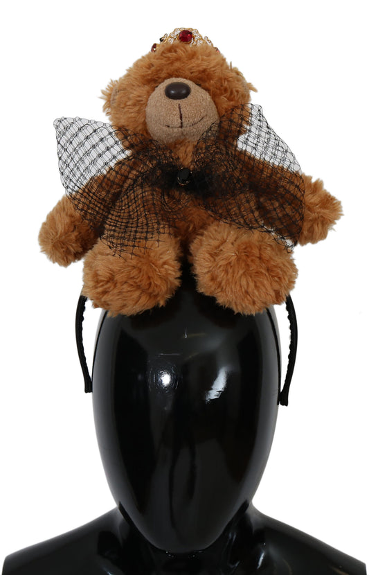 Dolce & Gabbana Teddybär Kristallkrone Haarband