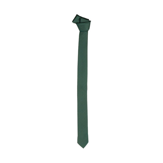 Emilio Romanelli Elegant green silk tie